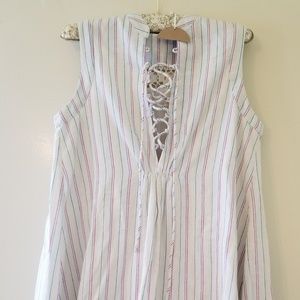 Honey Punch Pinstripe Dress